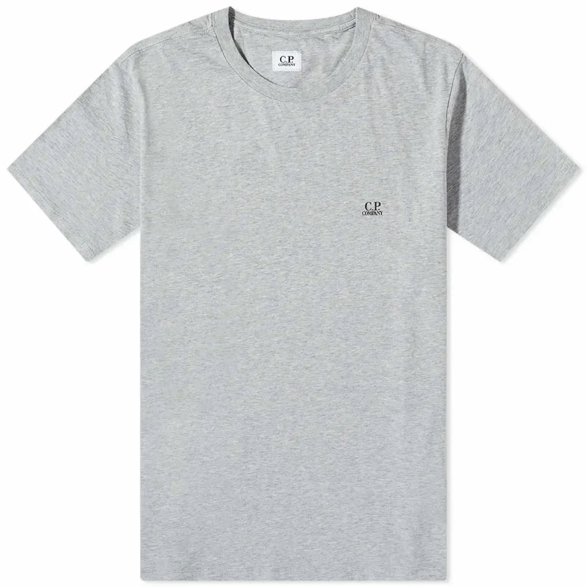 CP Company Grey Logo Print T-Shirt