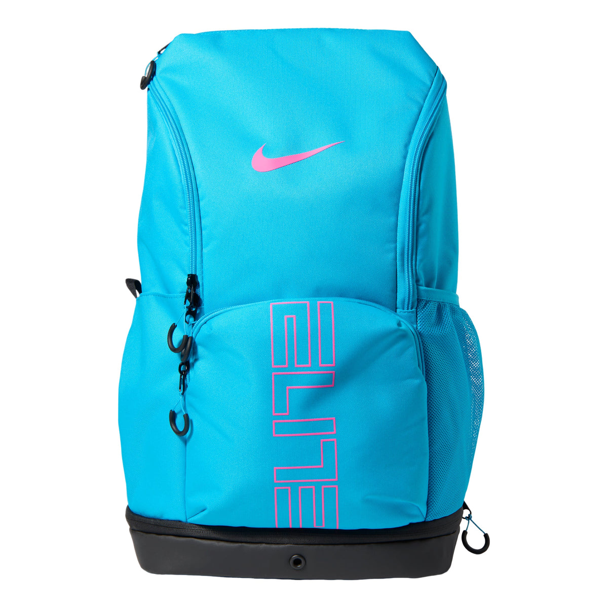 Nike 32L Varsity Elite Backpack 'Light Current Blue Black Laser Fuchsia' HM9965-418