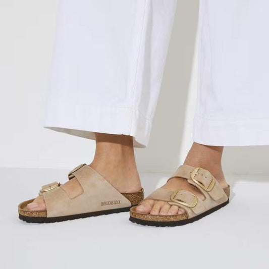 BIRKENSTOCK - ARIZONA BIG BUCKLE 1024064 NARROW - SANDCASTLE