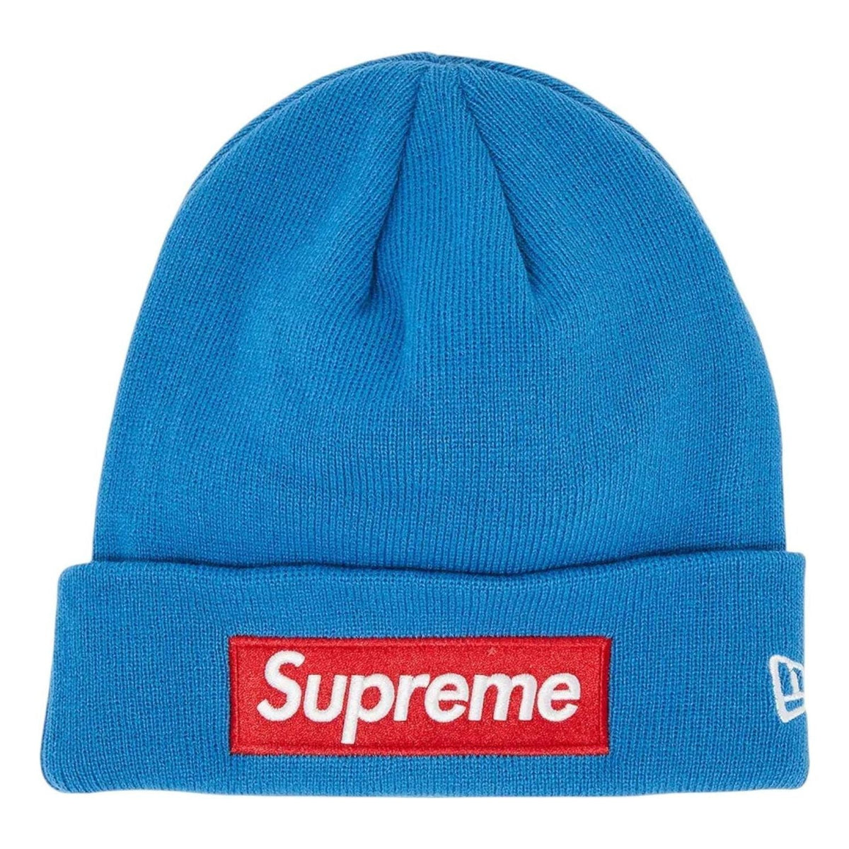 Supreme x New Era Box Logo Beanie 'Blue' FW22BN10-BLUE