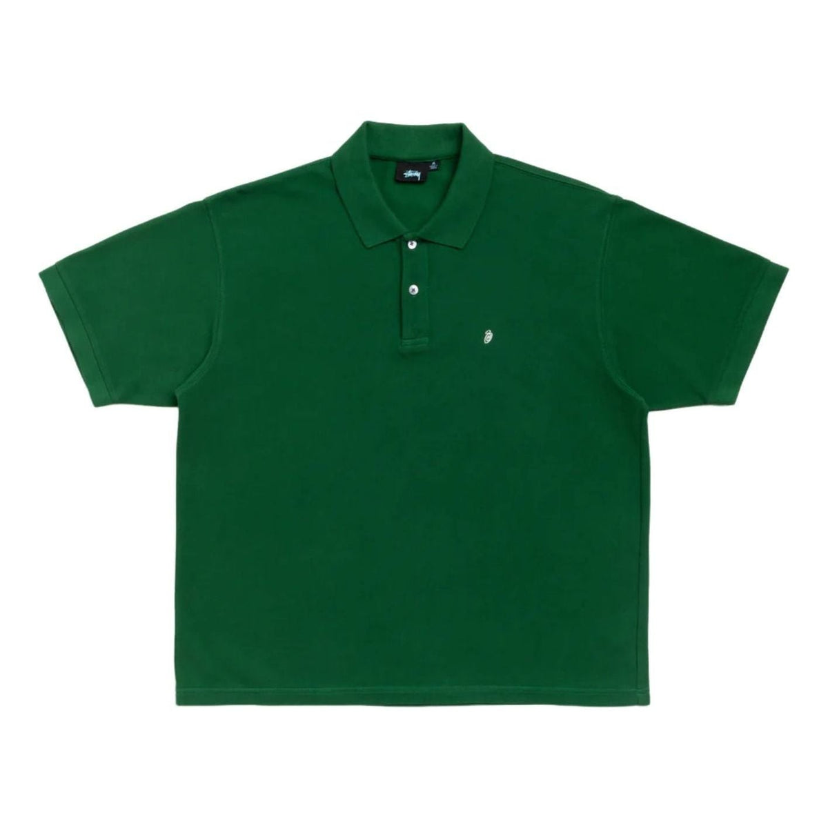 Stussy Classic Pique Polo 'Pine' 1140367-PINE