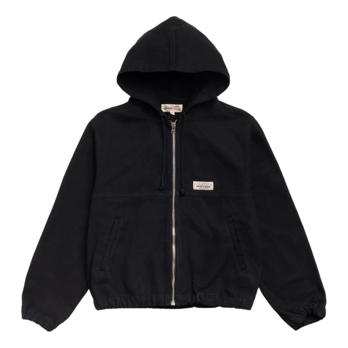 Stussy Work Jacket Unlined Canvas 'Black' 115896-BLAC