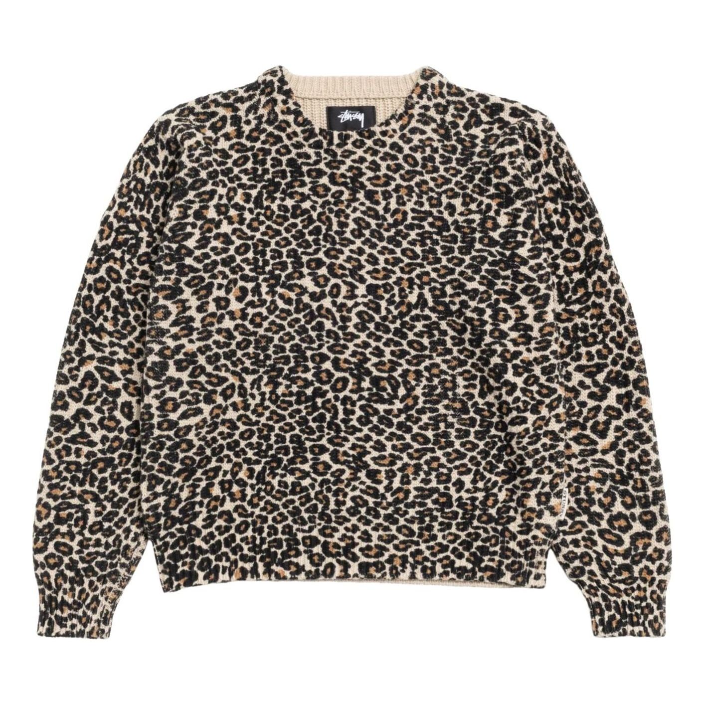 Stussy Leopard Sweater 'Leopard' 117287-LEOP