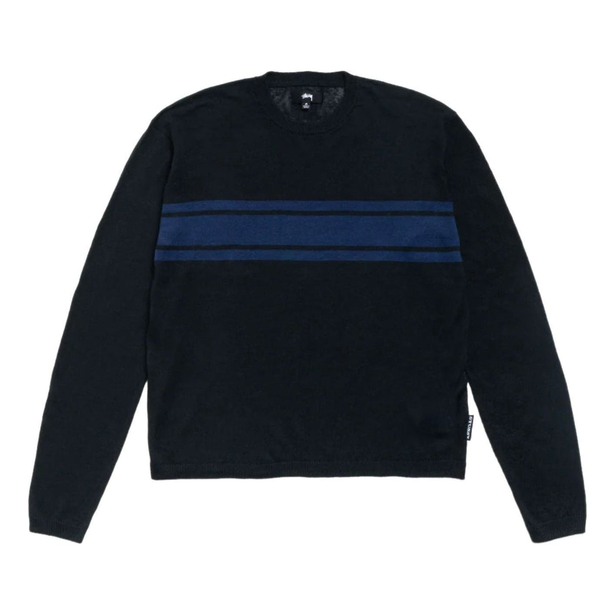 Stussy Lightweight Striped Sweater 'Black' 117297-BLAC