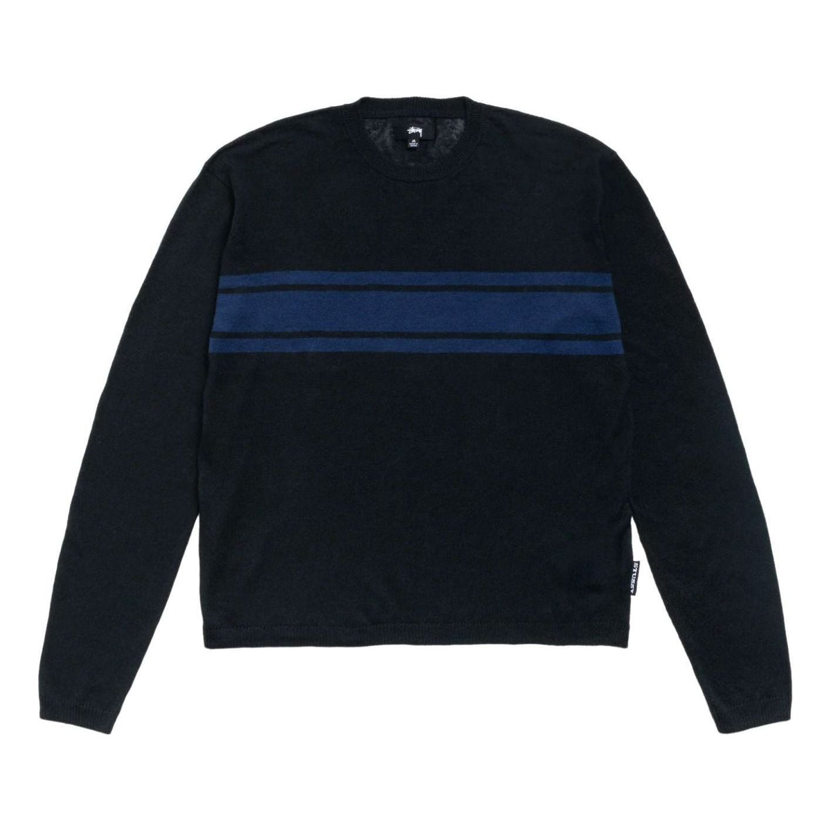 Stussy Lightweight Striped Sweater 'Black' 117316-BLAC