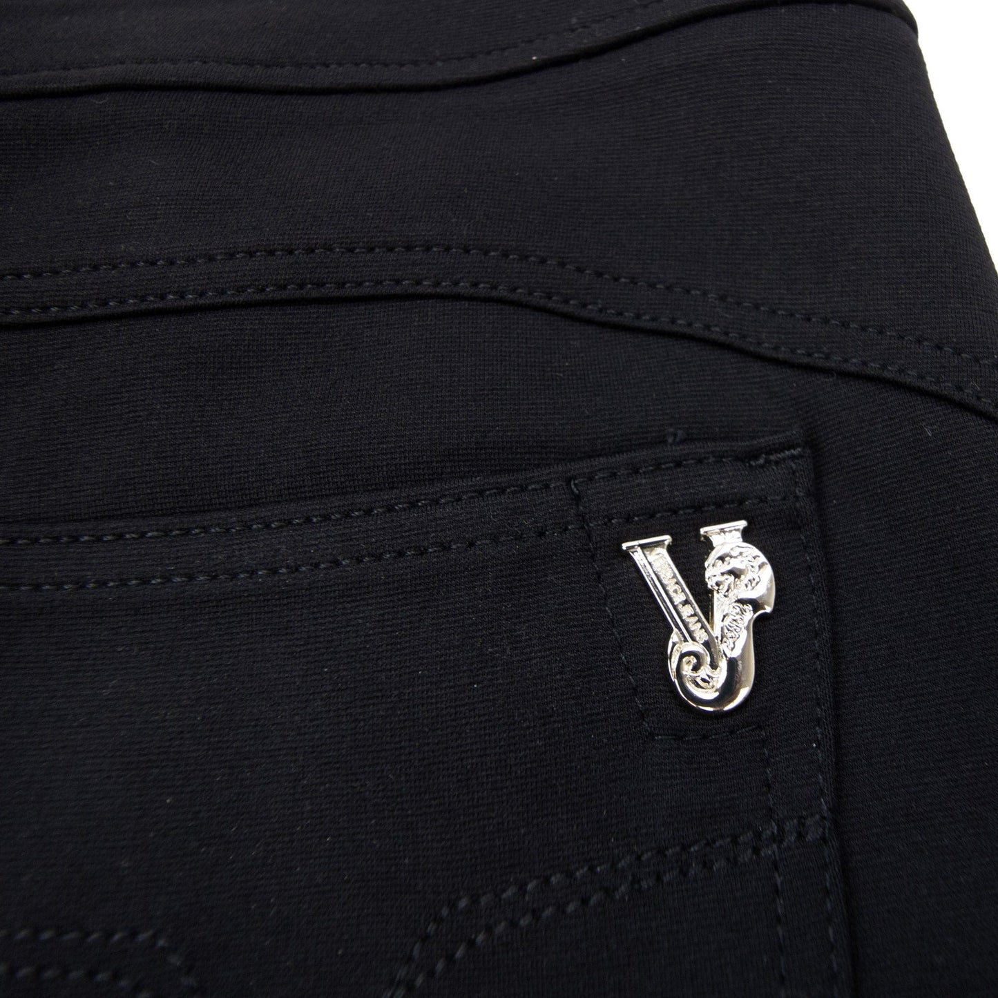 Versace Jeans Longuette pocket Tiger Mini Dress Black 44"