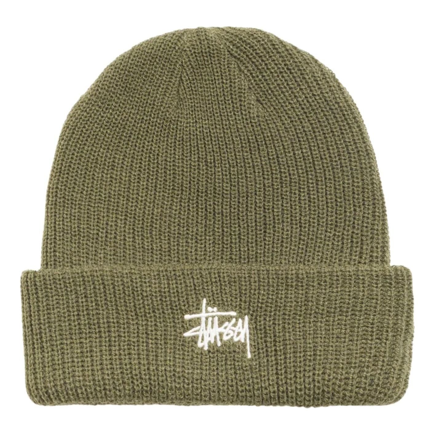 Stussy Basic Cuff Beanie 'Dark Olive' 1321262-DOLV