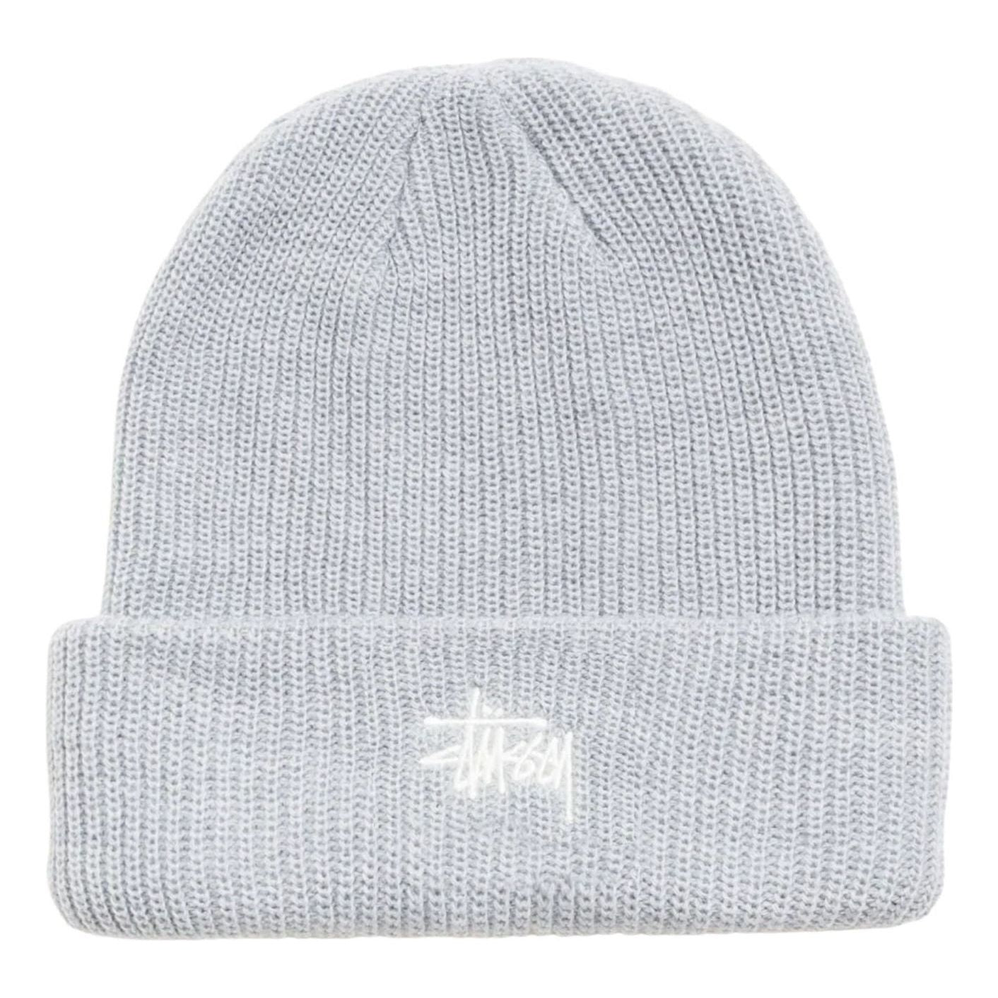 Stussy Basic Cuff Beanie 'Heather Grey' 1321262-HEAT