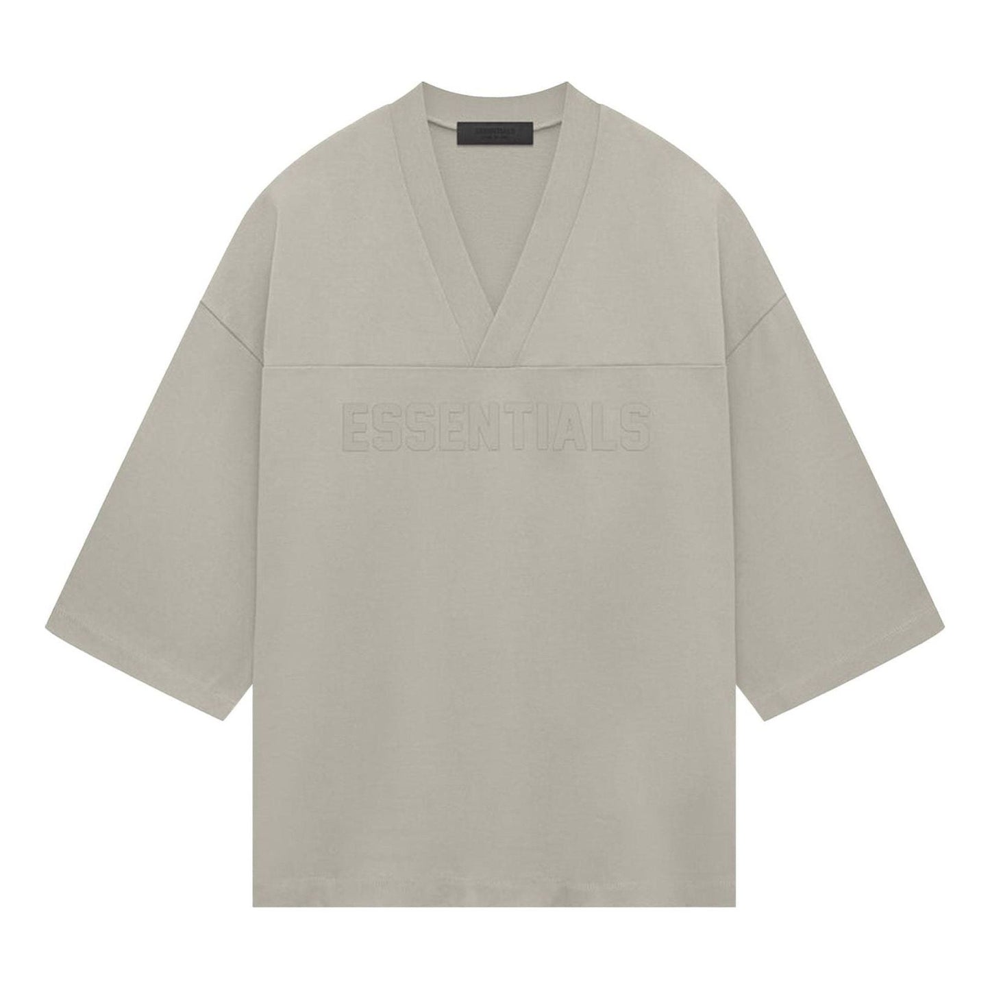 Fear of God Essentials SS24 Heavy Jersey Football T-shirt 'Seal' 125SP244105F