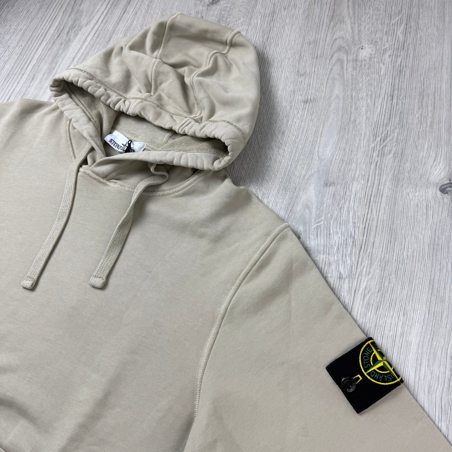 Stone Island Dyed Hoodie - Desert