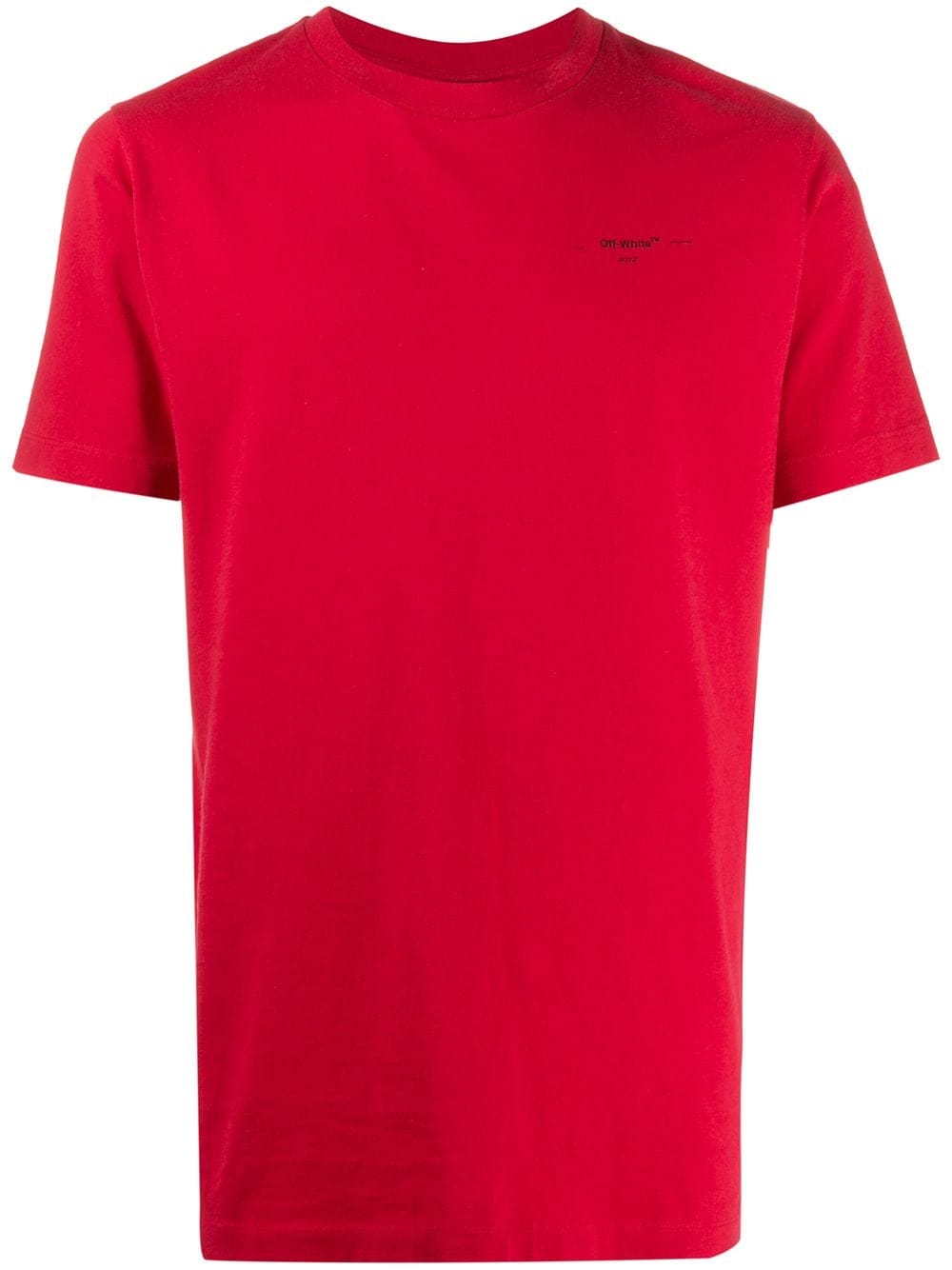 OFF WHITE ARROW TEE RED