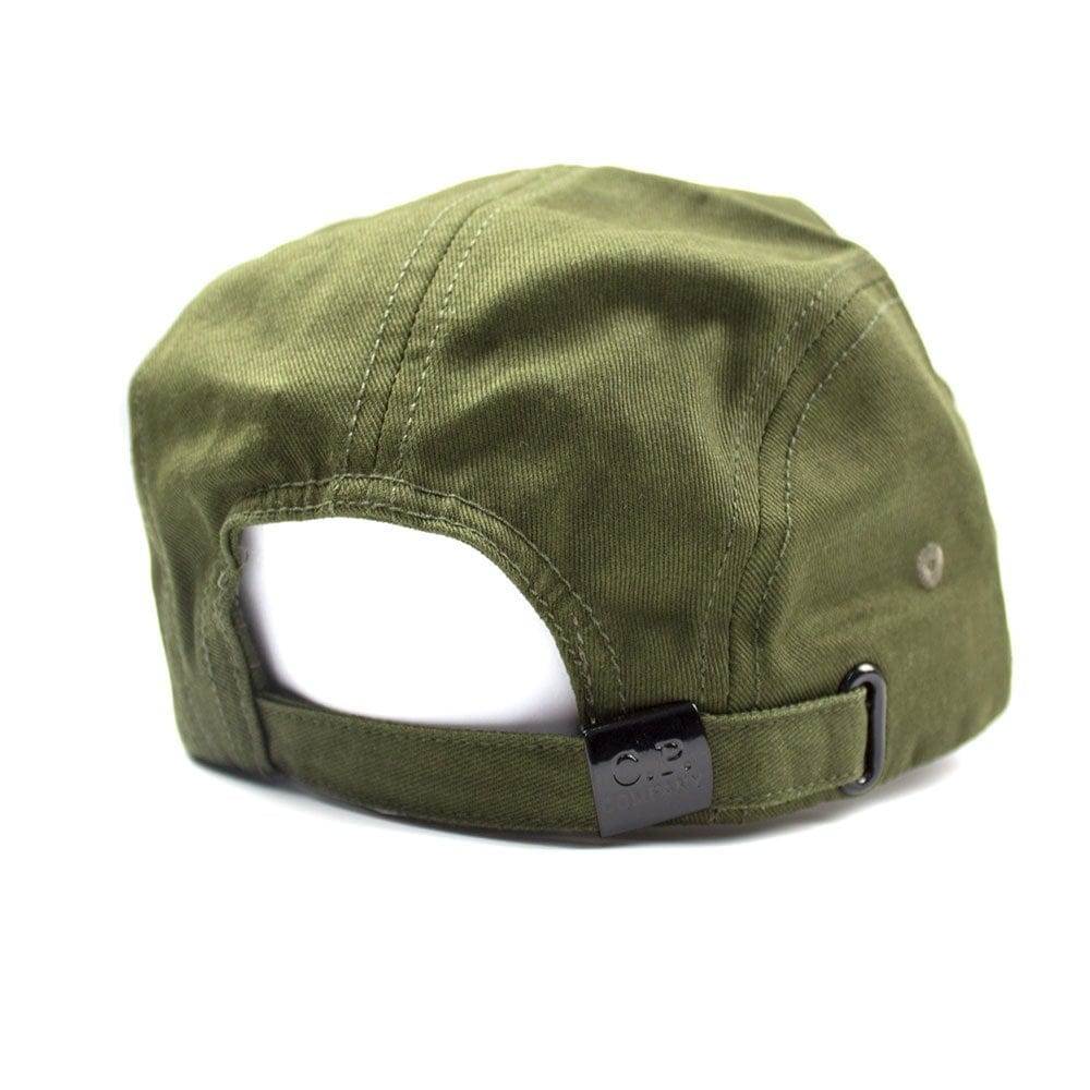 CP Company Embroidered Lens Logo Baseball Cap Khaki