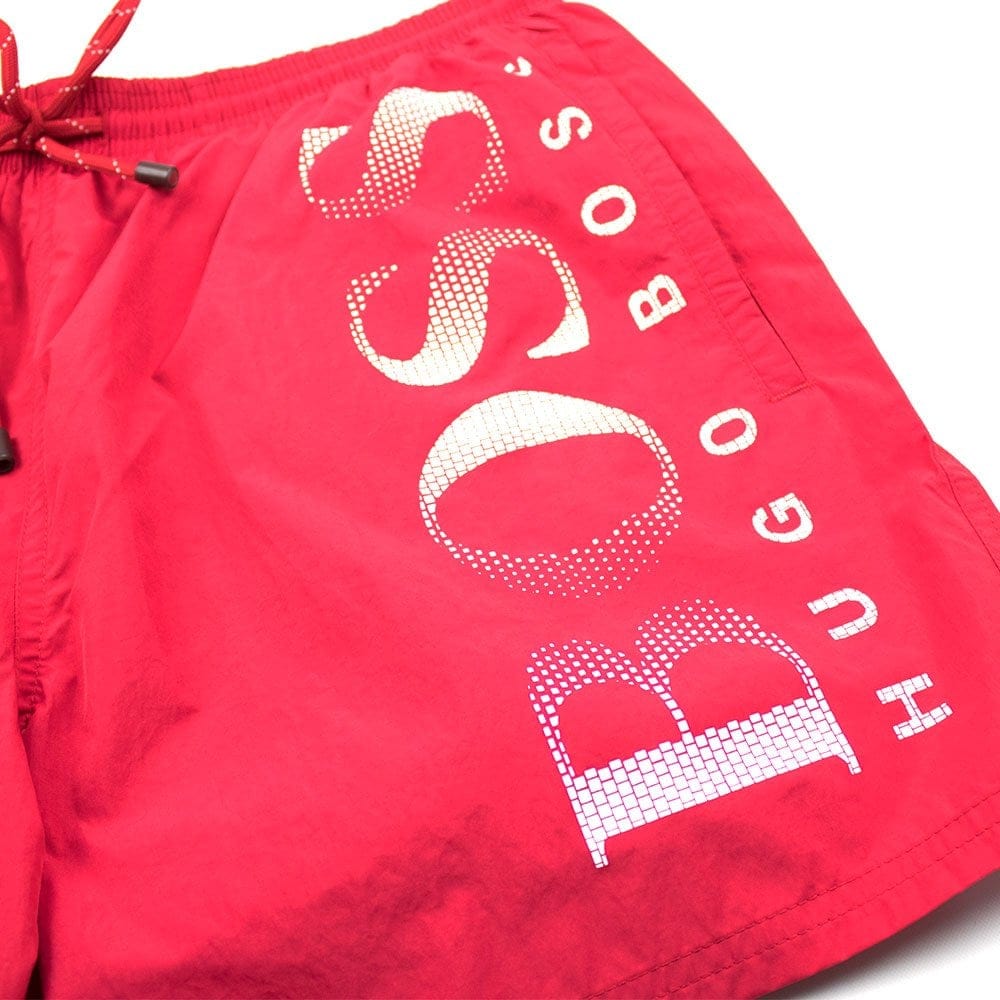 Hugo Boss Octopus Swim Shorts Red