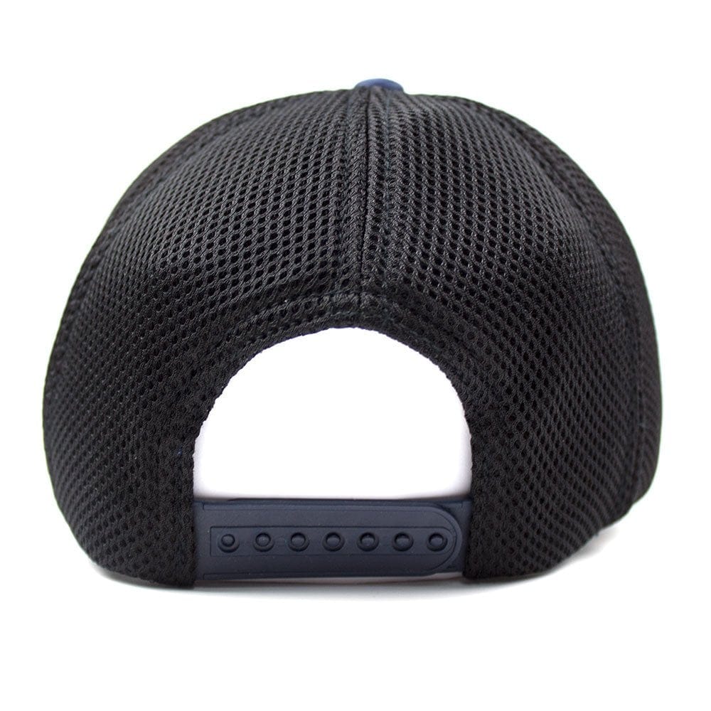 Armani Jeans Rubber 1981 Trucker Cap Blue