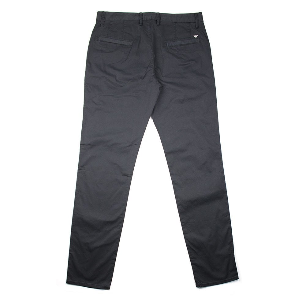 Emporio Armani J06 Slim Fit Chino Black