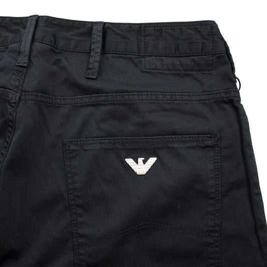 Emporio Armani J06 Slim Fit Chino Black