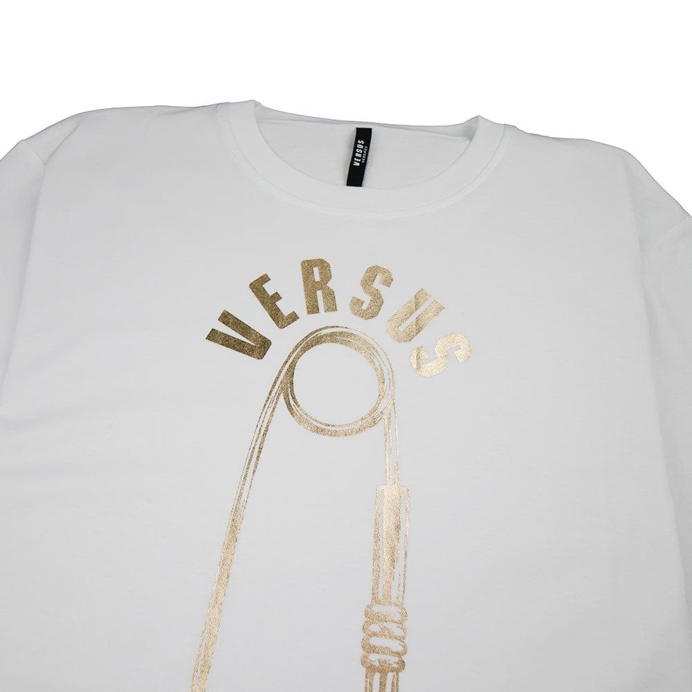 Versace Versus Safety Pin T-Shirt White