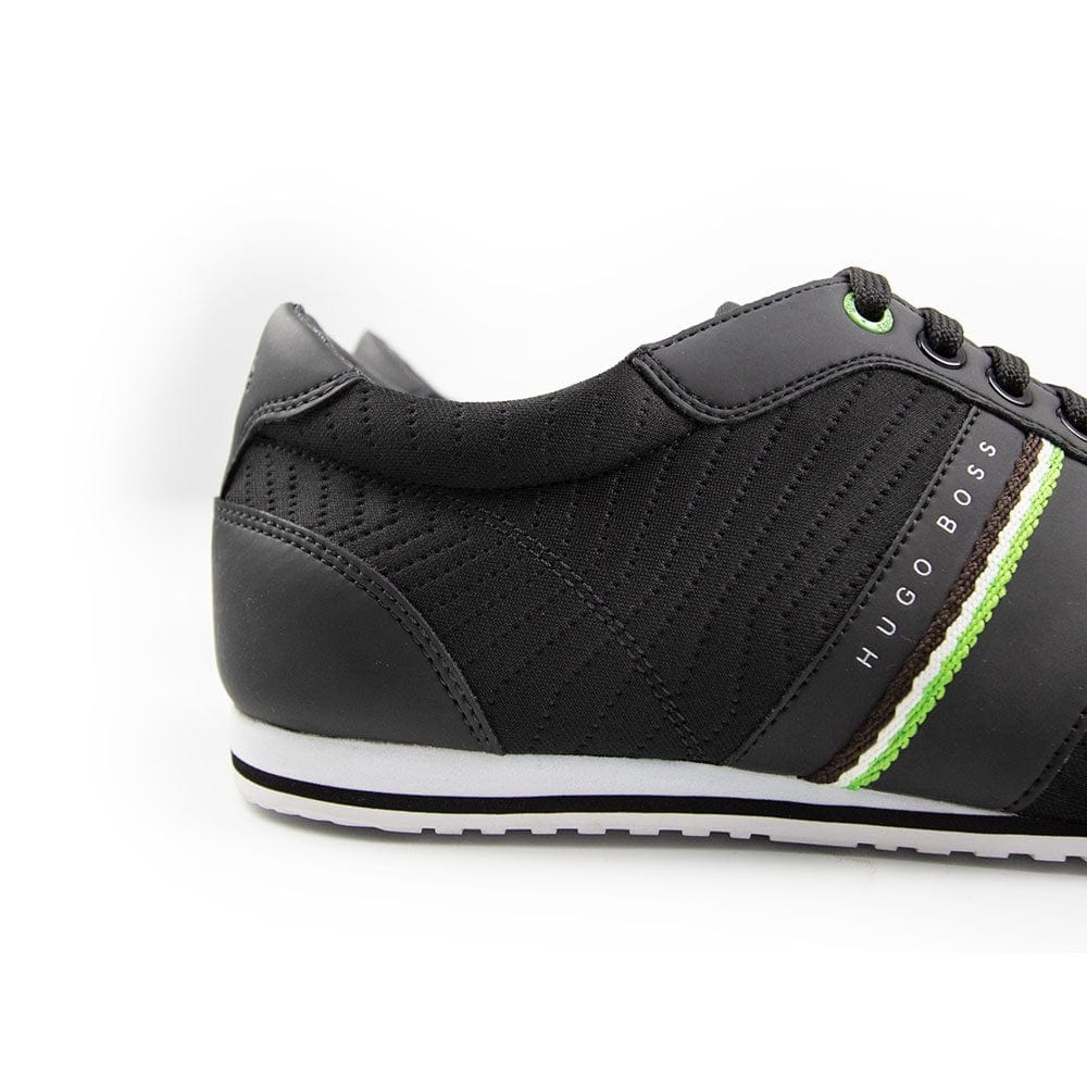 Hugo Boss Lighter Low Neo Trainers Black