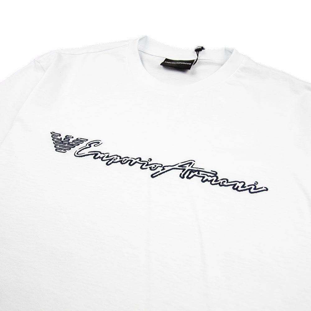 Emporio Armani Signature T-Shirt White