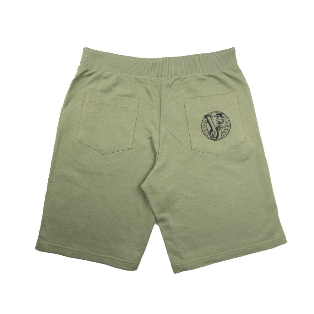 Versace Jeans Logo Shorts Green