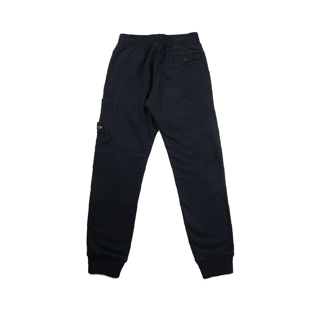 Stone Island Junior Track Bottoms Navy