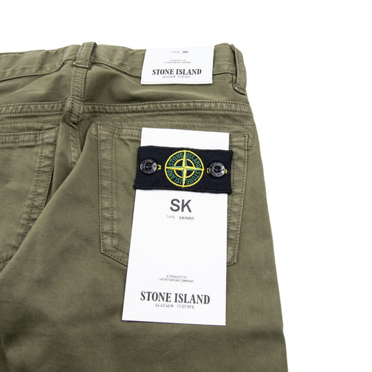 Stone Island Junior SK Chino Green