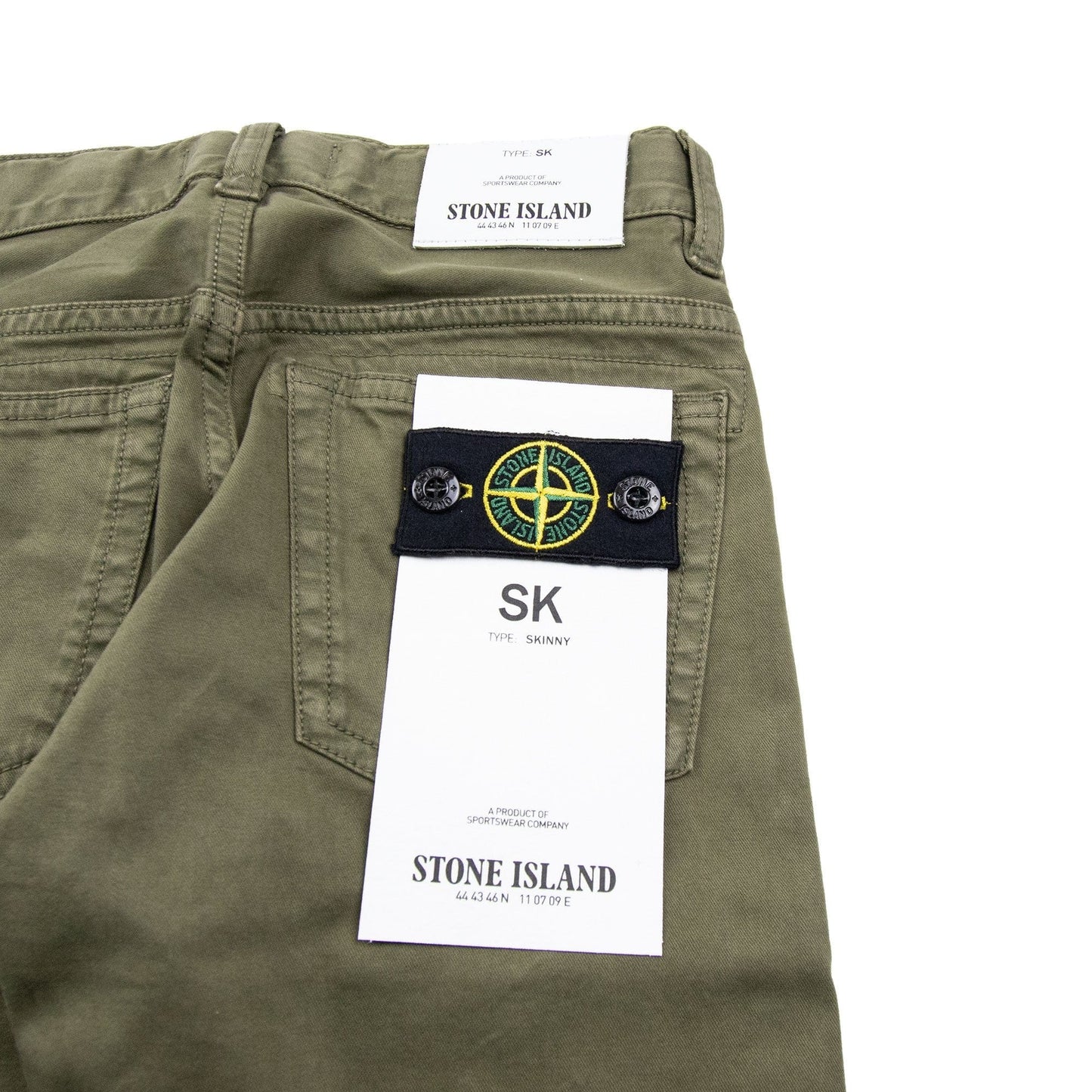 Stone Island Junior SK Chino Green