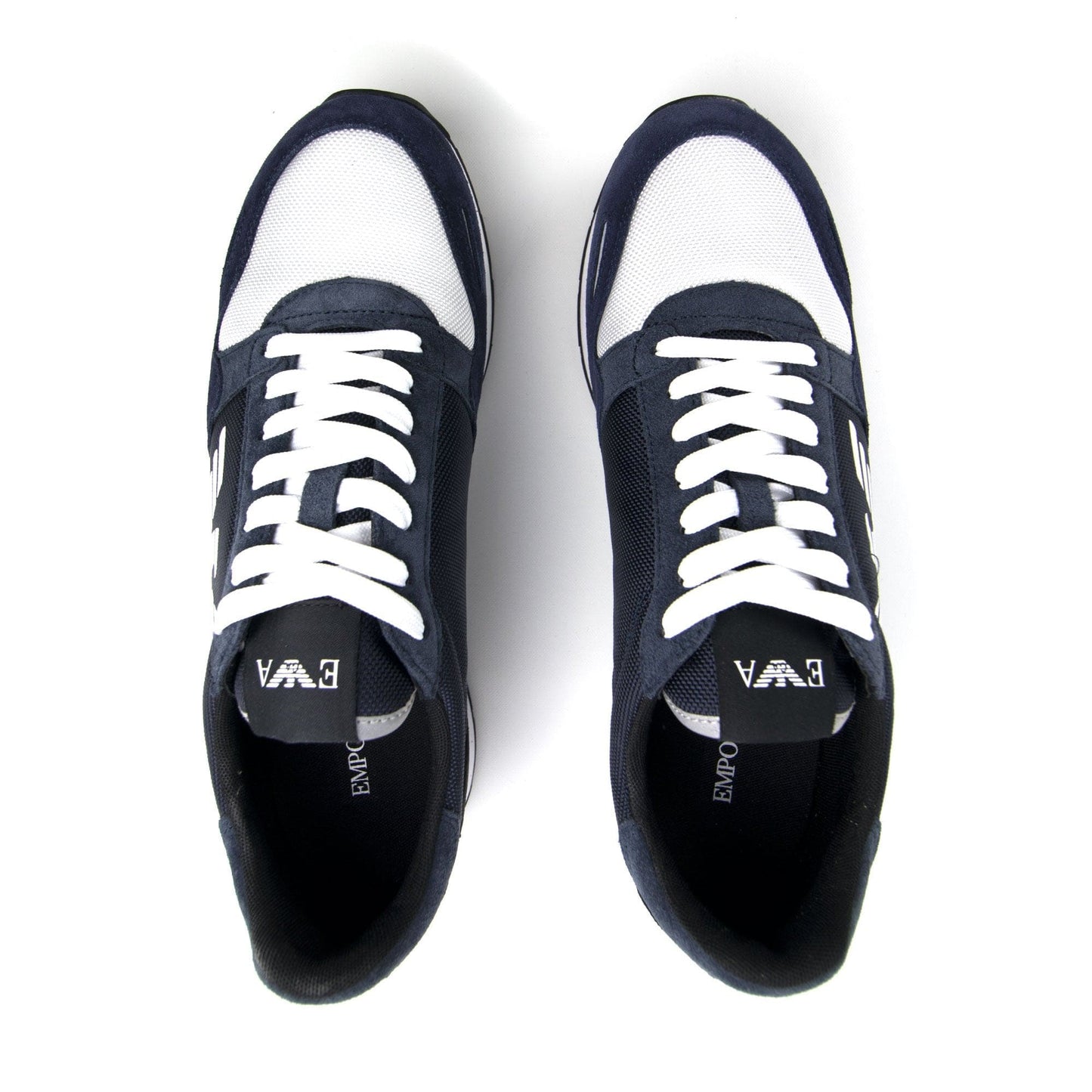 Emporio Armani Runner Eagle Shoe Blue