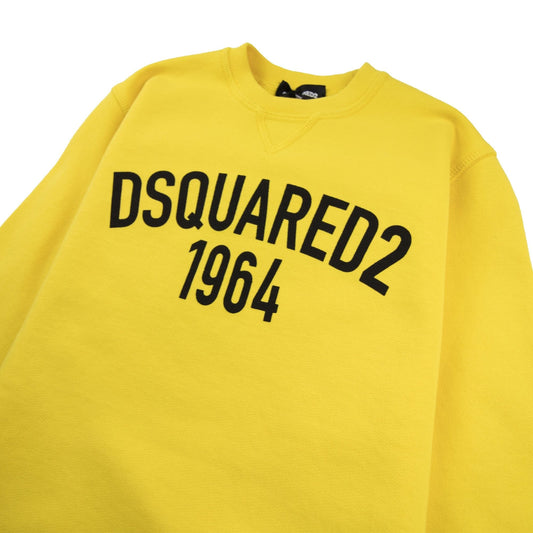 Dsquared2 Kids 1964 Logo Sweatshirt Yellow