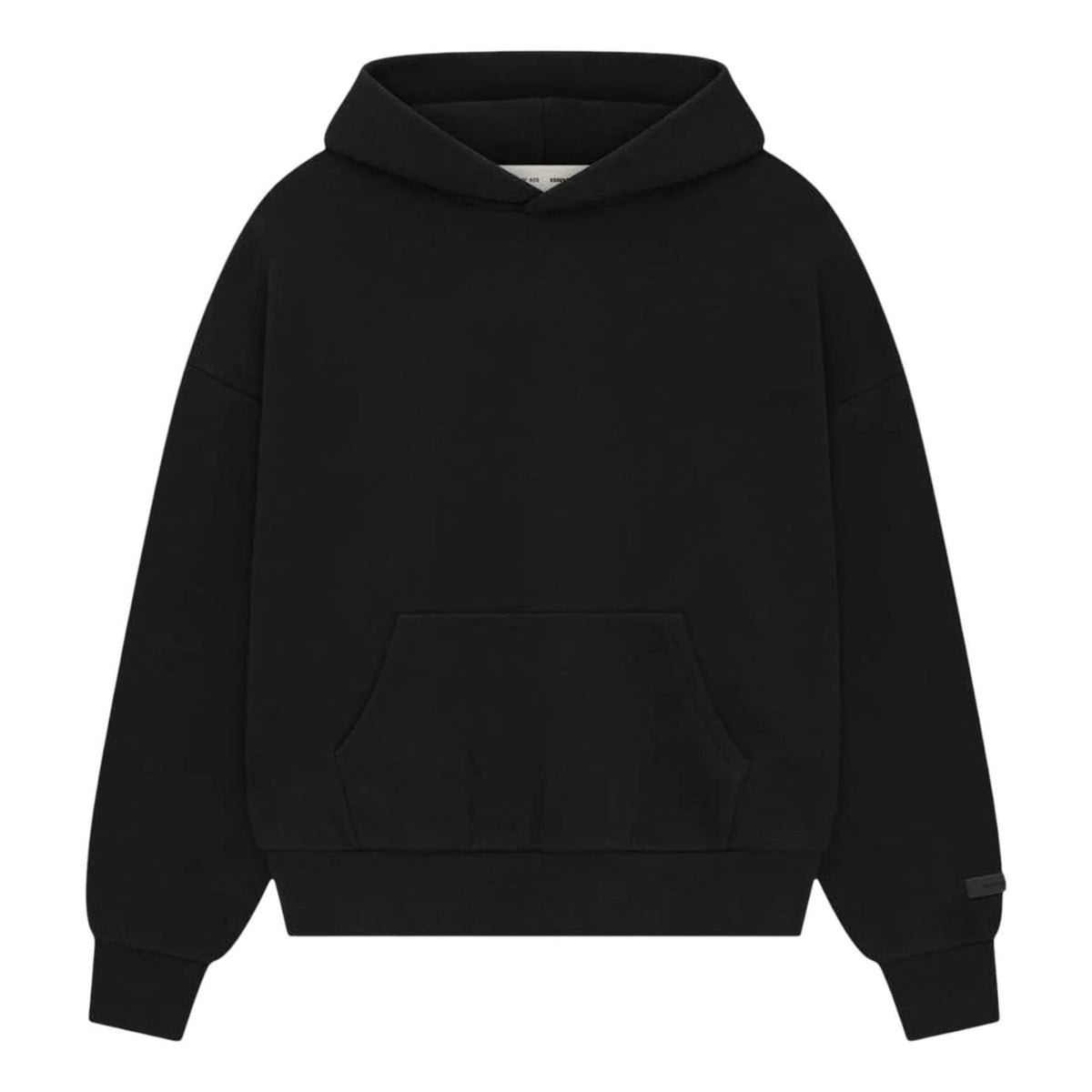 Fear of God Essentials Classic Fit Fleece Hoodie 'Jet Black' 192AS252050F