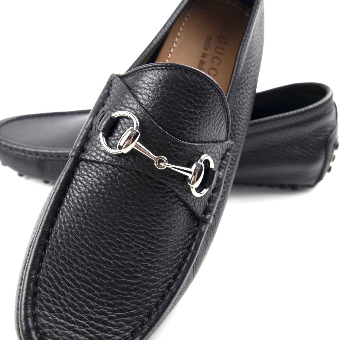 Gucci Driver Loafer with Buckle Black