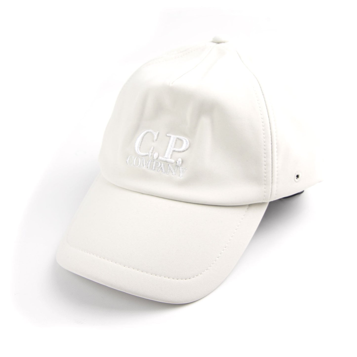 CP Company Soft Shell Cap White