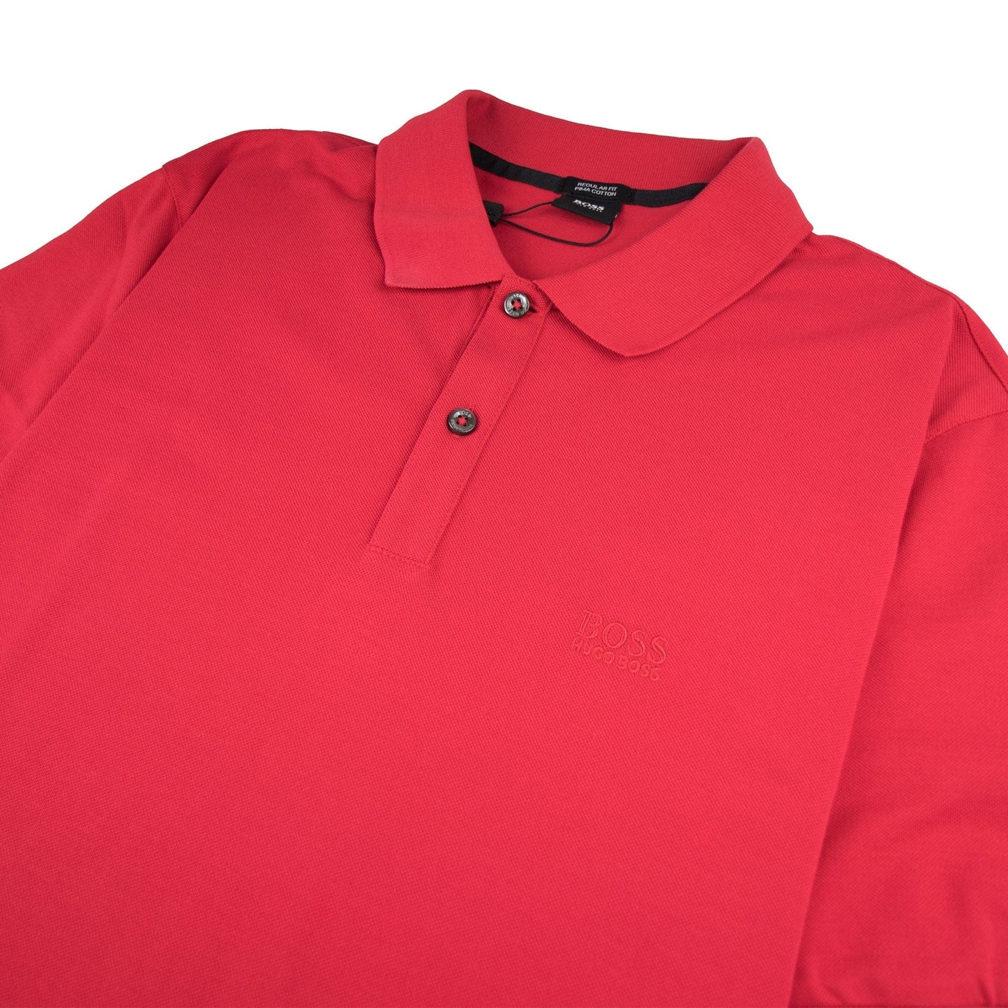 Hugo Boss Pallas Short Sleeve Polo Shirt Red