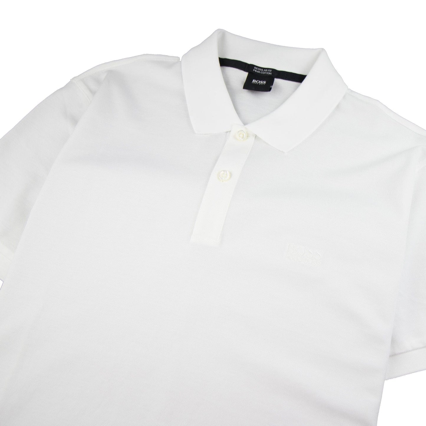 Hugo Boss Pallas Short Sleeve Polo Shirt White