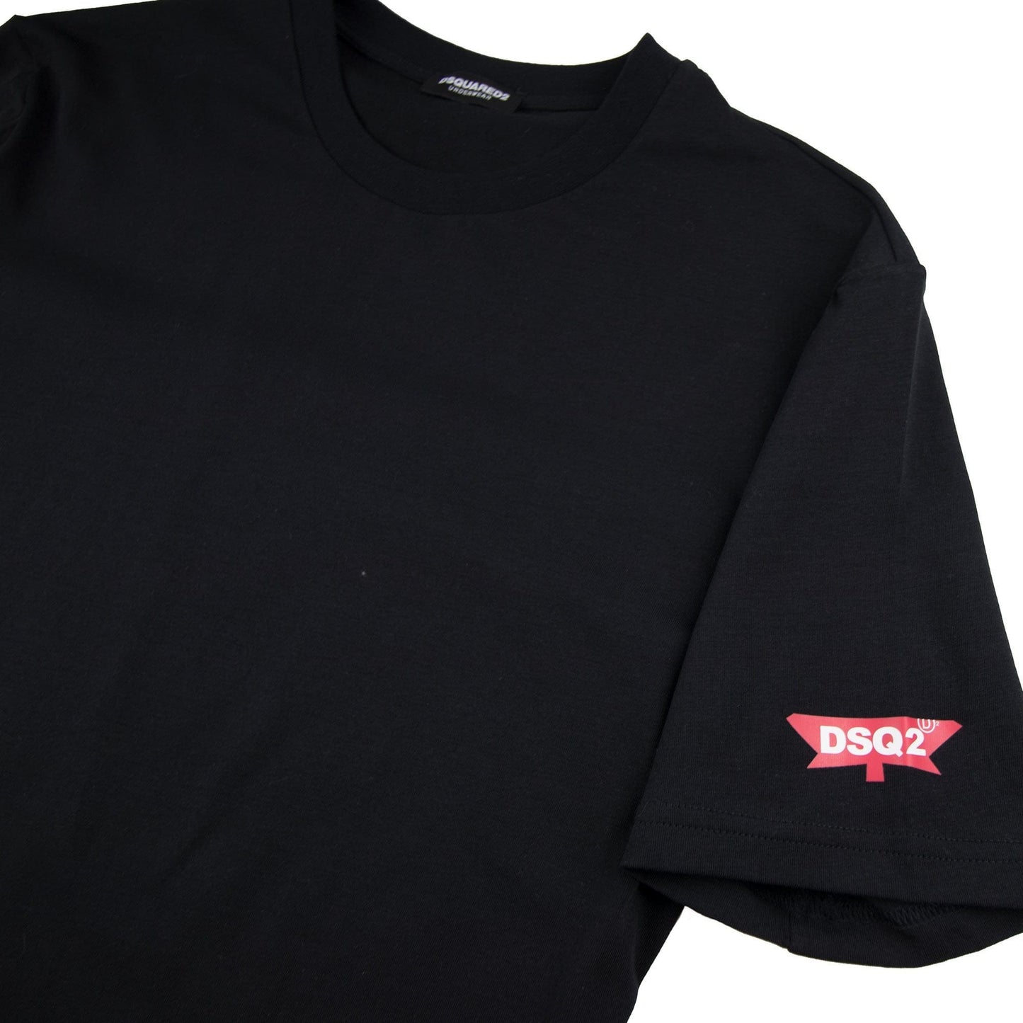 Dsquared2 Underwear Leaf Logo T-Shirt Black