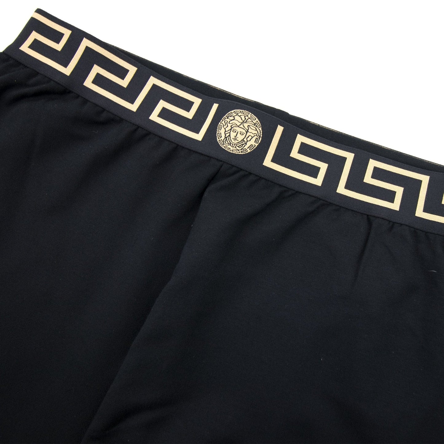 Versace Medusa Waist Band Track Bottoms Black