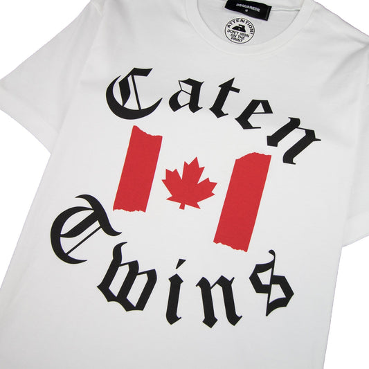 Dsquared2 Caten Twins T-Shirt White