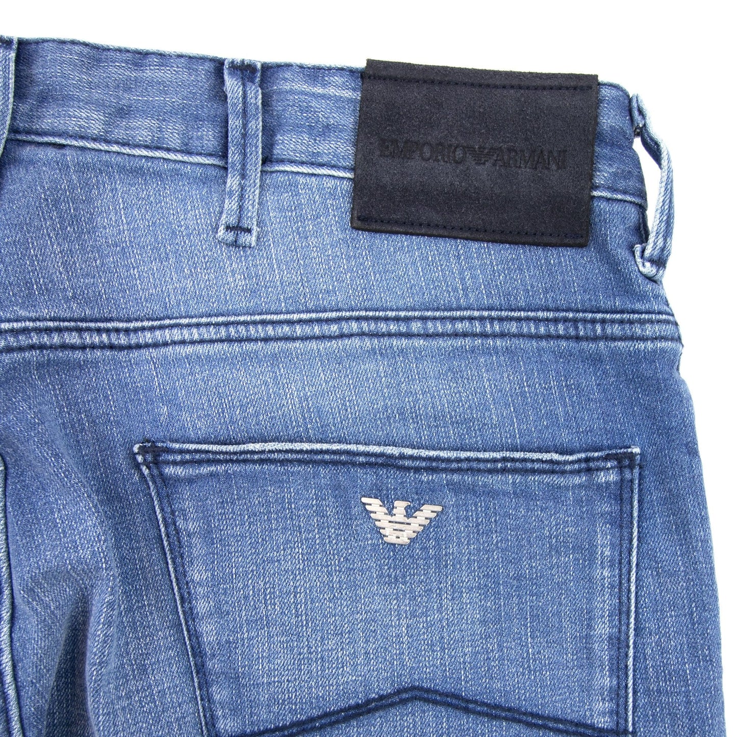 Armani Jeans Denim Shorts Denim Mid Blue 0942