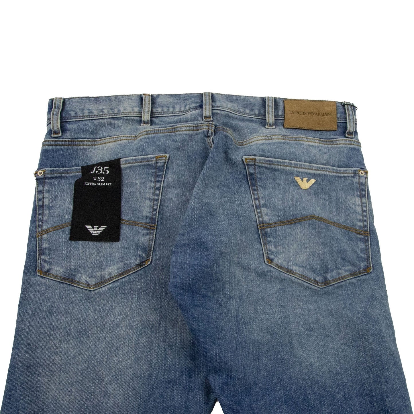 Armani Jeans J35 Extra Slim 5 Pocket Jeans Denim Blue 0941