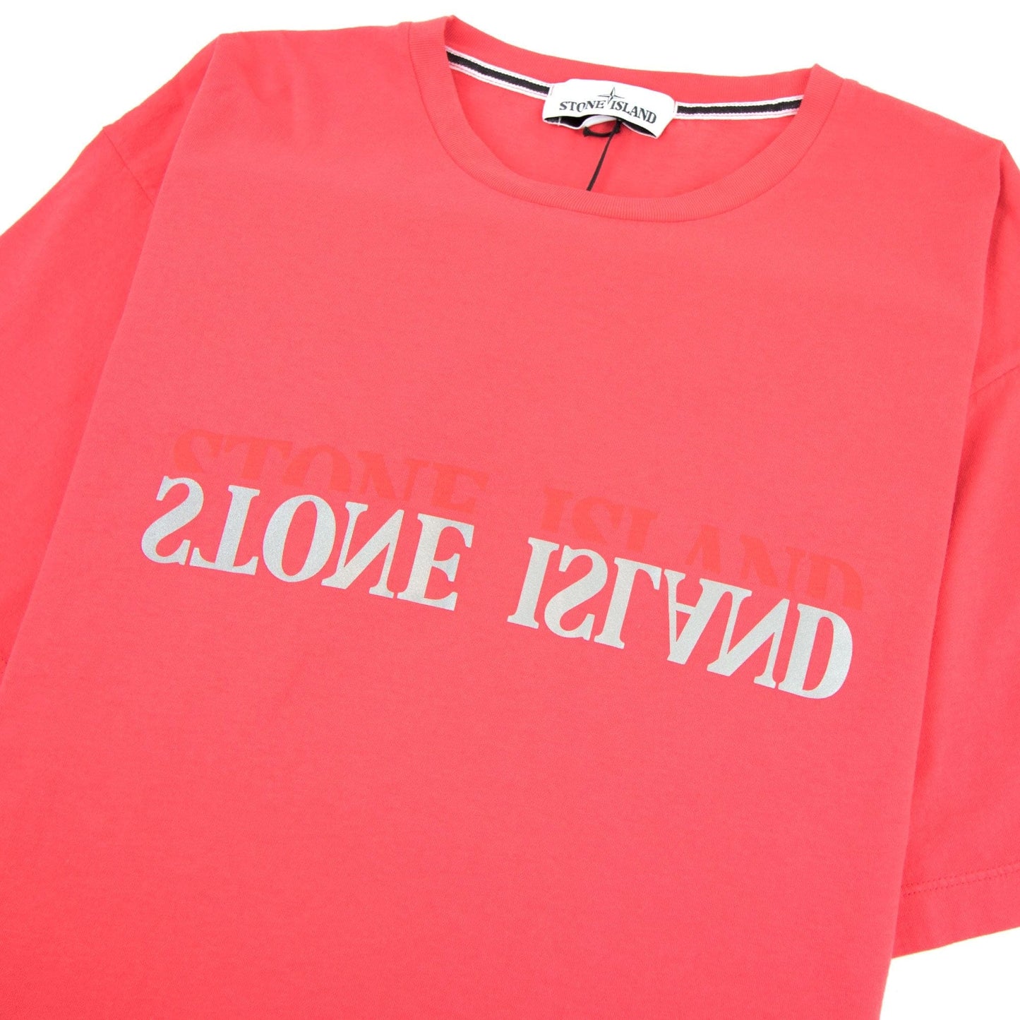 Stone Island Graphic Six T-shirt Coral V0036