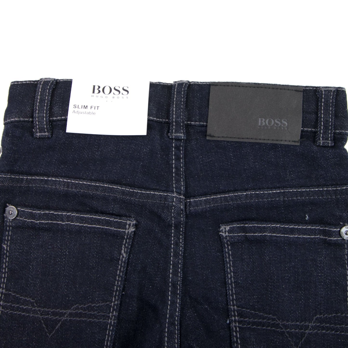 Hugo Boss Kids Raw Denim Slim Fit Jeans Denim