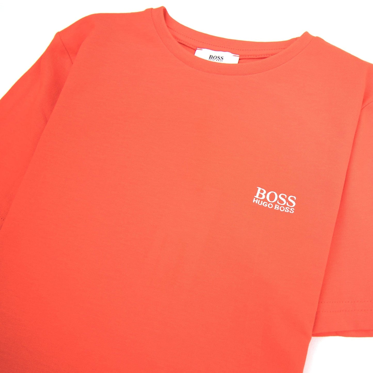 Hugo Boss Kids Small Logo T-shirt Poppy
