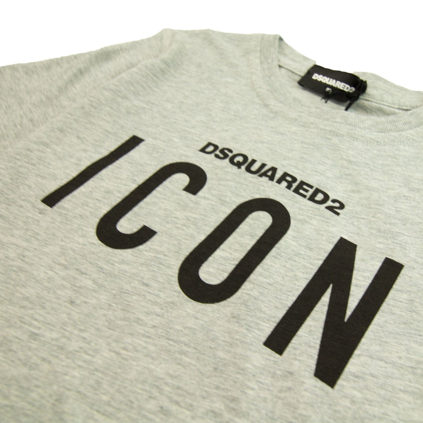 Dsquared2 Kids D2 Icon Chest Logo Grey