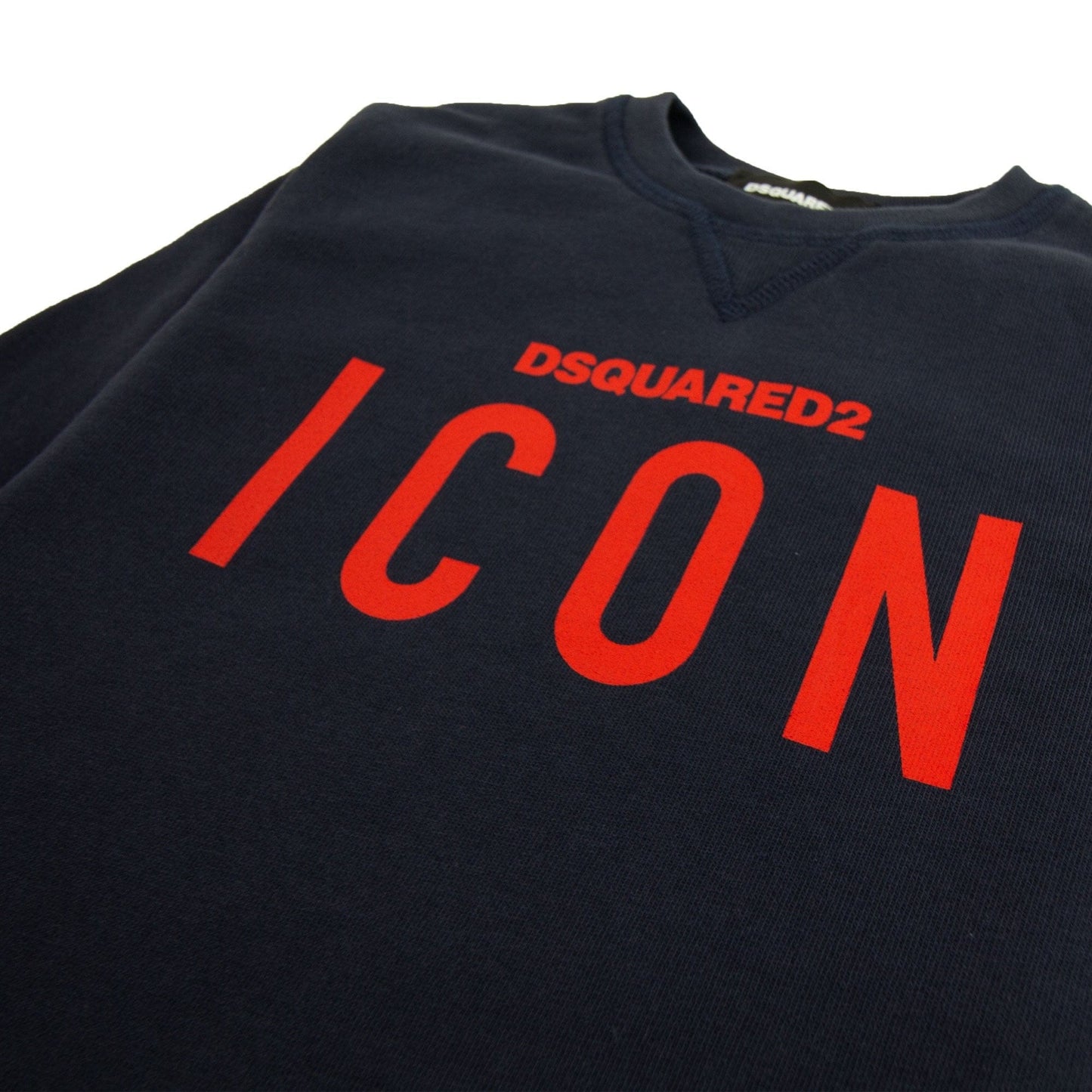 Dsquared2 Kids Icon Crewneck Sweatshirt Navy