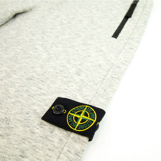 Stone Island Junior Fleece Badge Short Dust Grey V0060