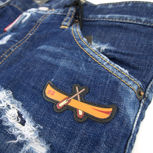 Dsquared2 Canoe Run Dan Jeans Blue 470
