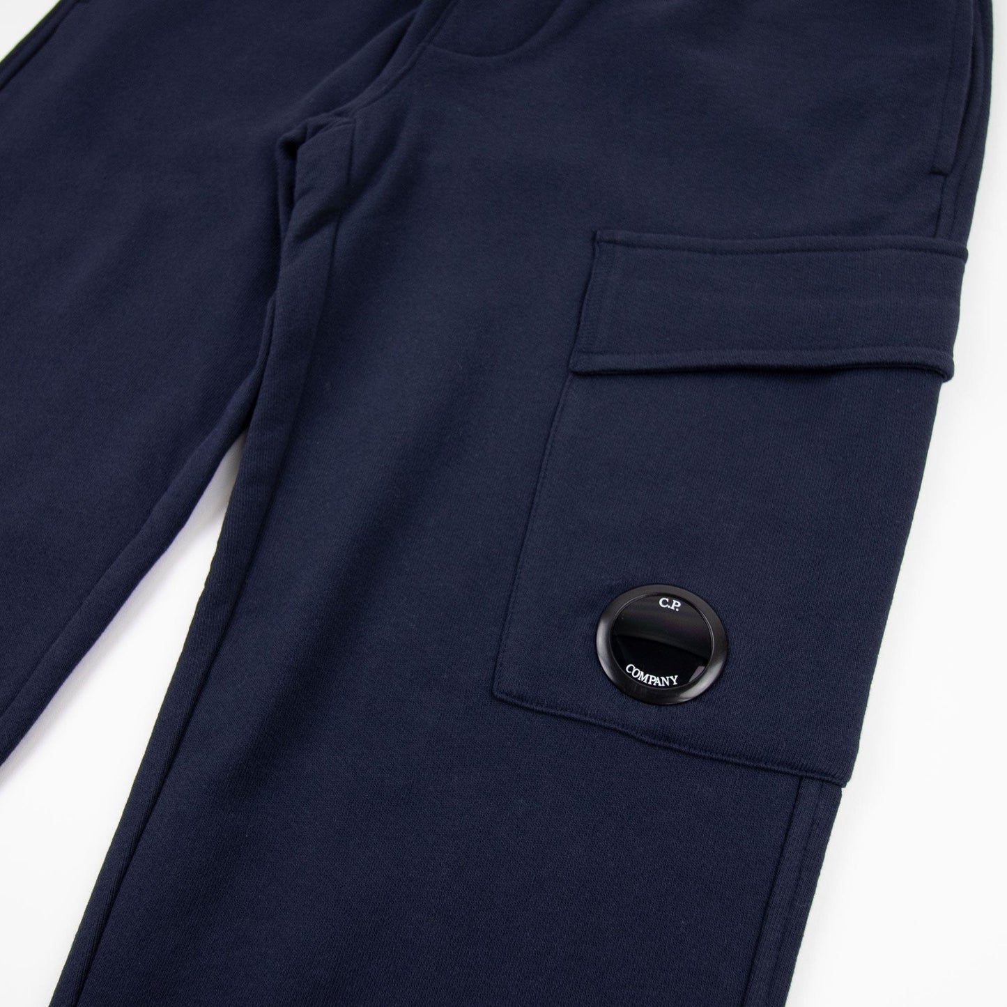 CP Company Diagonal Raised Fleece Lens Sweat Pant Navy 888