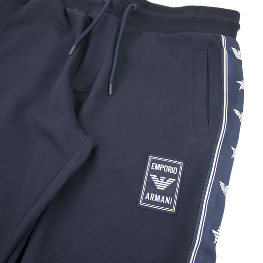 Emporio Armani Side Stripes Jogging Pants Blue Navy 0922