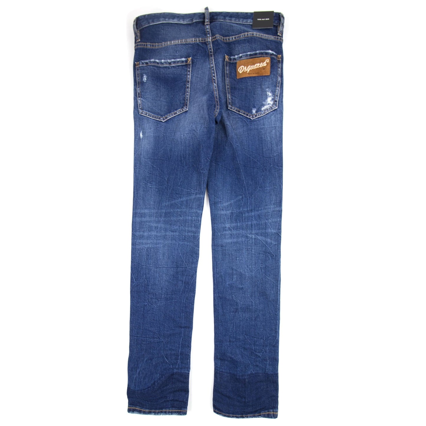 Dsquared2 Suede Patch Cool Guy Jeans Denim 470