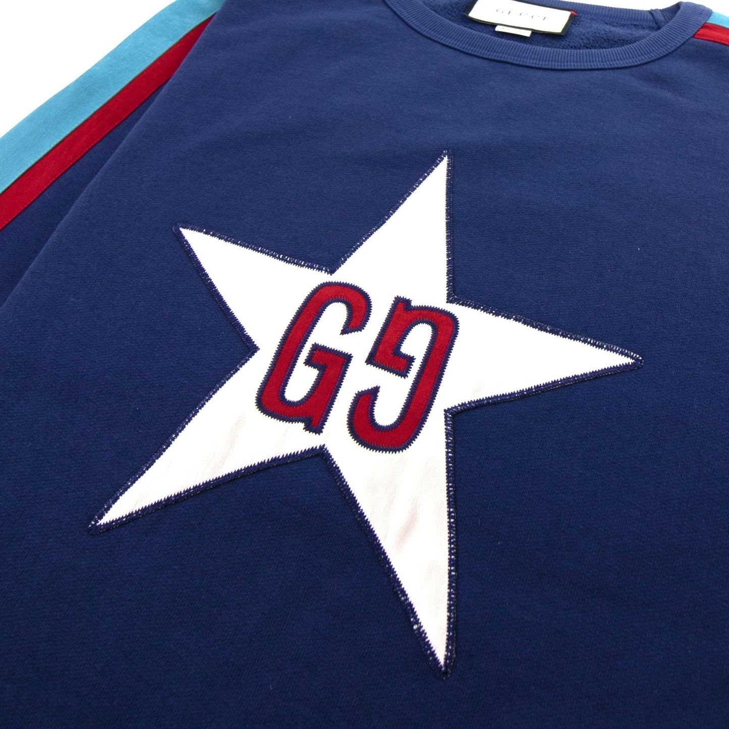 Gucci GG Star Sweatshirt 4429 Blue